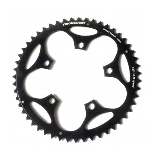 Stronglight Dural 5083 9/10sp Chainrings 110 PCD | BLACK