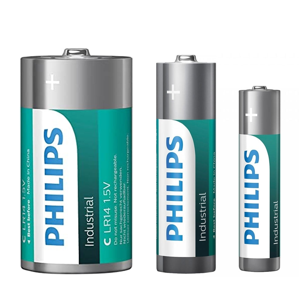Philips Industrial Alkaline Batteries