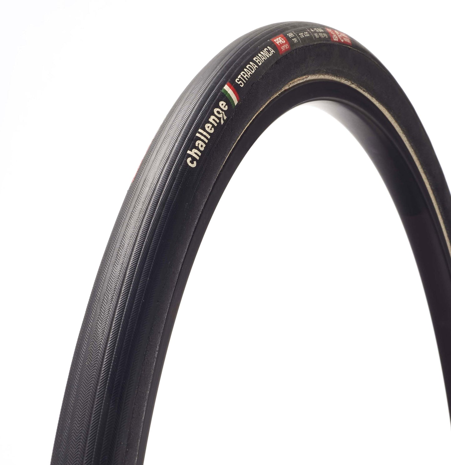 Challenge - STRADA BIANCA -PRO-H-TU-Black-260tpi-28inx30