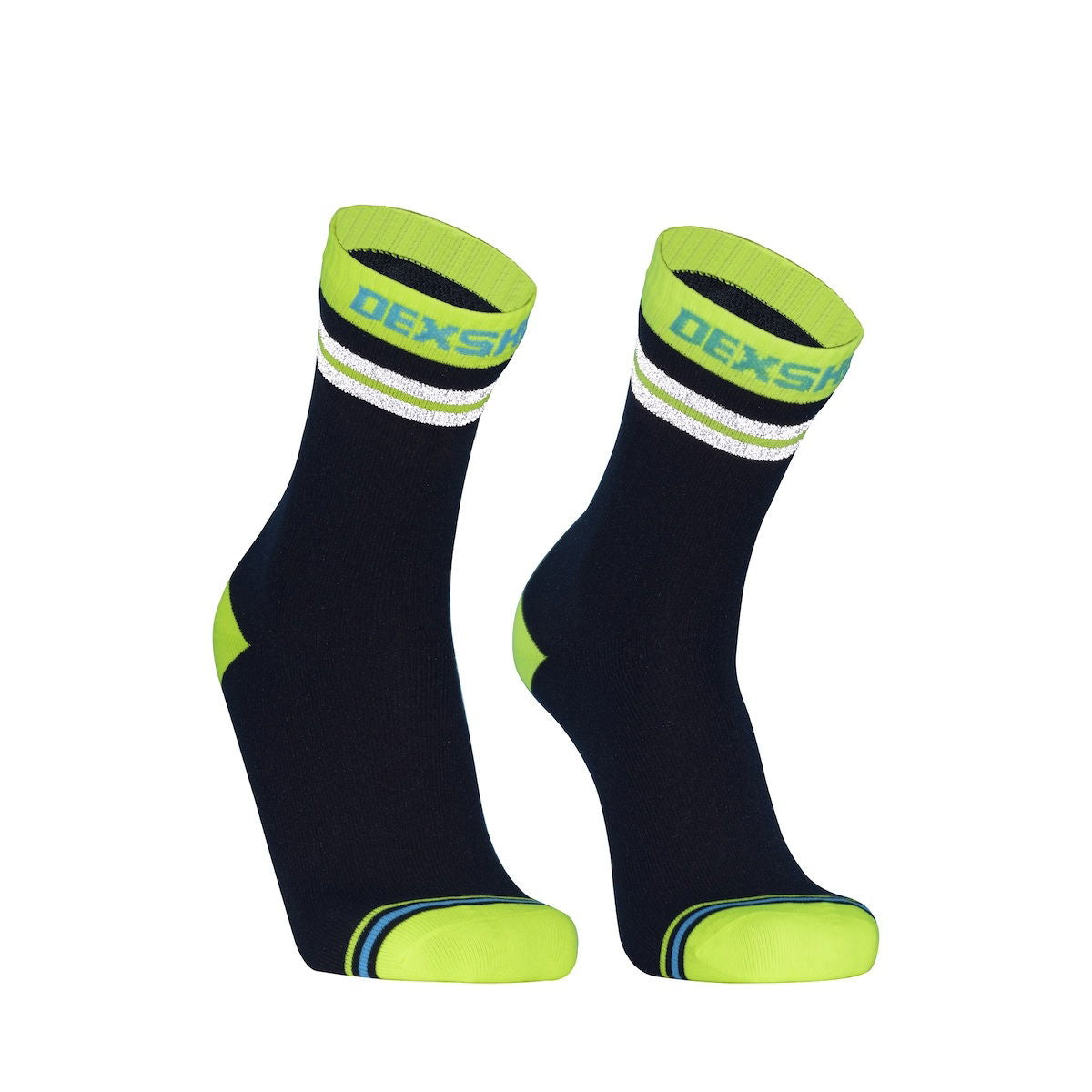 Dexshell - Pro Visibility Socks Hi-Vis Yellow stripe - M