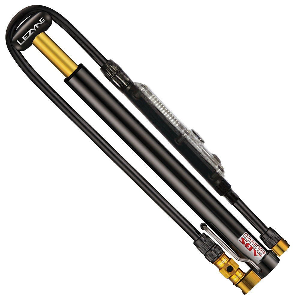 Lezyne - Micro Floor Drive Digital HPG - Black