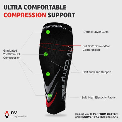 NV Compression 365 Pro Calf Sleeves