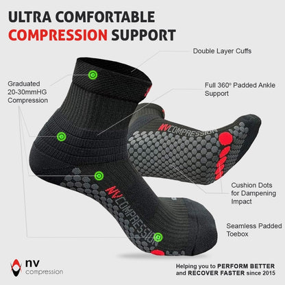 NV Compression 365 Pro Cushion Crew Socks