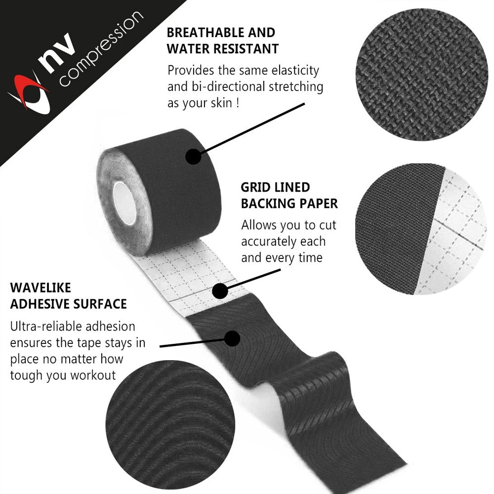NV Compression Kinesiology Tape - 1 Roll