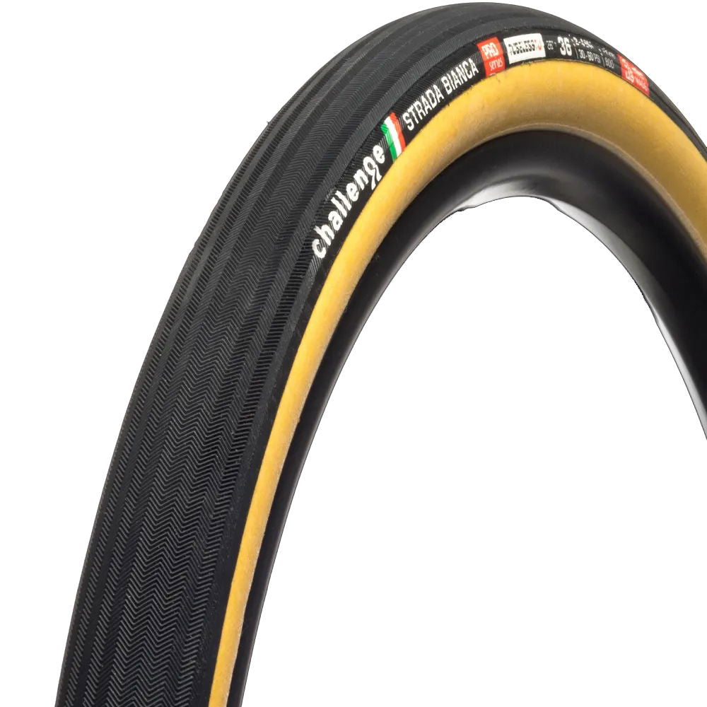 Challenge - STRADA BIANCA -PRO-H-TLTU-Tan-260tpi-28inx36