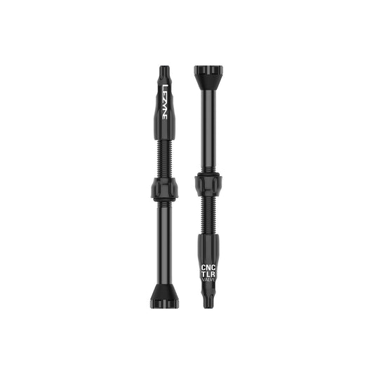 Lezyne - CNC TLR Valves (Pair) 60mm - Black