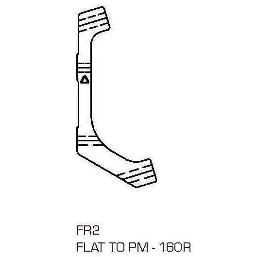 TRP - Adapter FR2 - Flat Mount - 160mm Rear